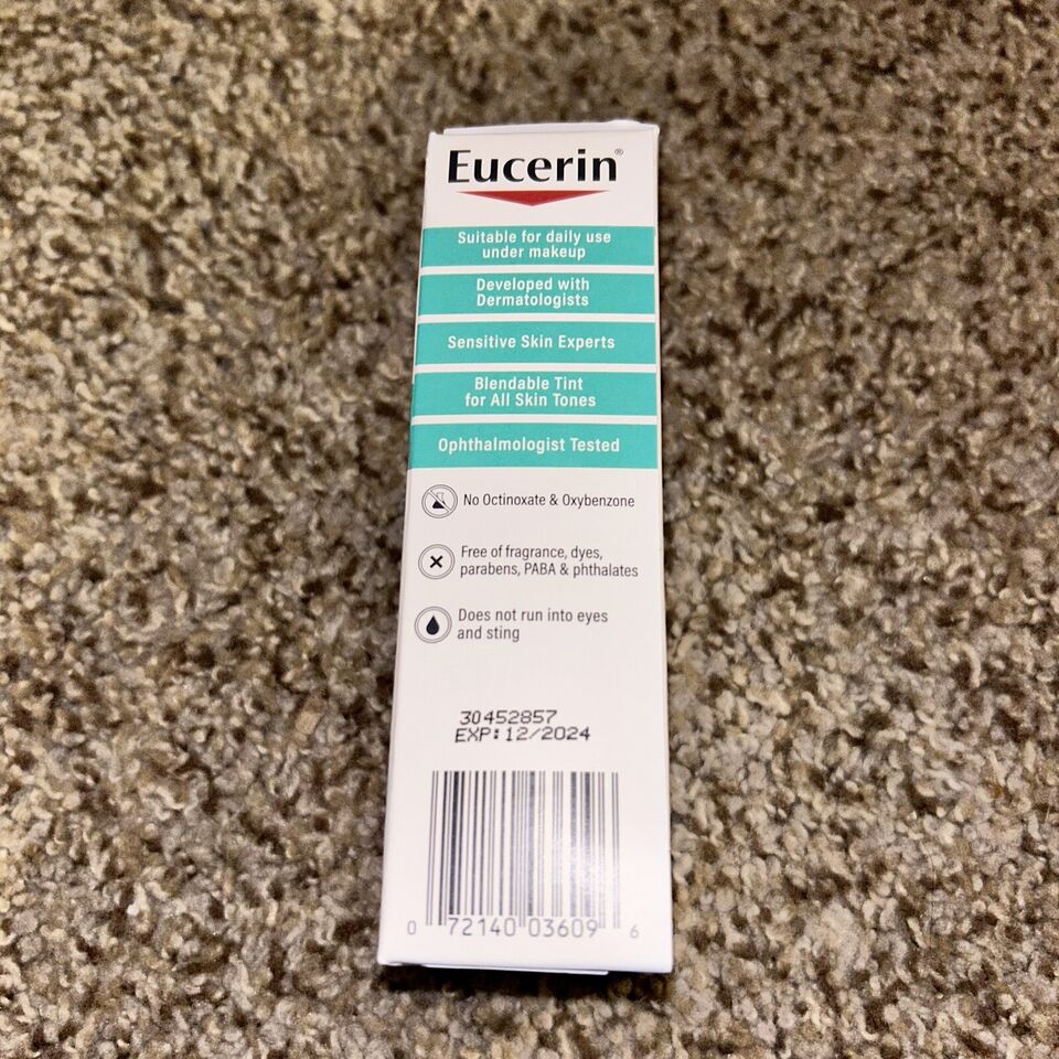 Eucerin Sensitive Tinted Mineral Face Sunscreen SPF 35